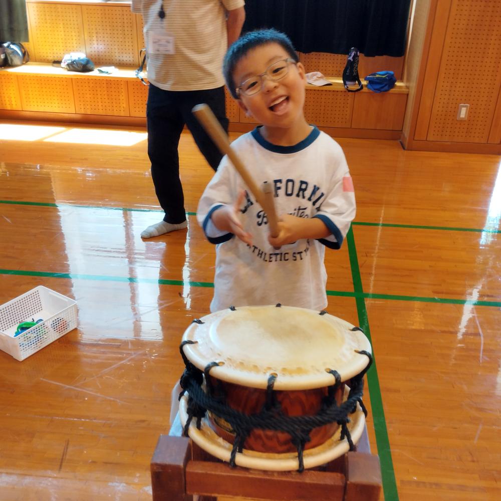 夏休み活動~たいこでドン!~(ラーテルクラブ｜鹿児島市の放課後等デイサービス)
